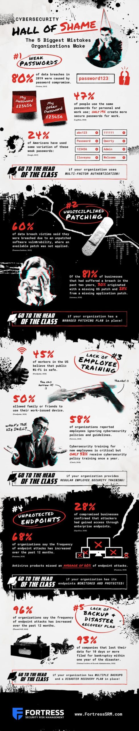Cybersecurity Hall of Shame Infographic